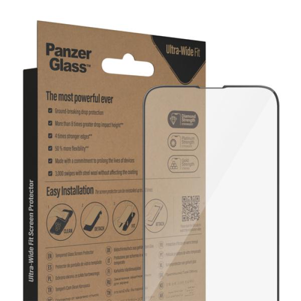 PanzerGlass Ultra-Wide Fit Apple iPhone Protector de pantalla 1 pieza(s)