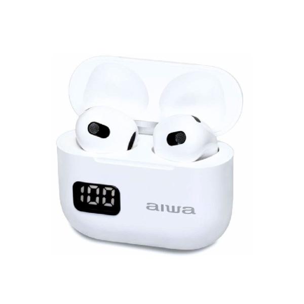 Aiwa Ebtw-100 White - Auriculares Inear True Wireless