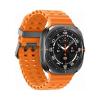 Samsung Galaxy Watch Ultra 4G 47mm Gris (Titanium Gray) y Correa Marine Band Naranja L705