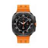 Samsung Galaxy Watch Ultra 4G 47mm Gris (Titanium Gray) y Correa Marine Band Naranja L705