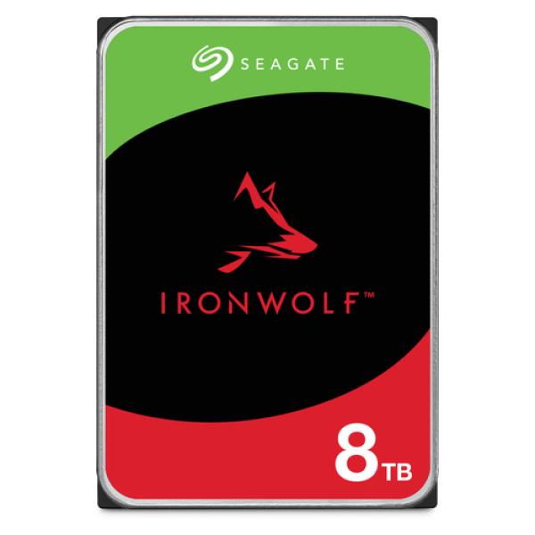 Seagate ironwolf internal hard drive 8 TB 7200 RPM 256 MB 3.5" serial ATA III st8000vn004