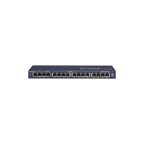 Netgear GS116GE Switch 16 p. Gigabit desktop - Immagine 1