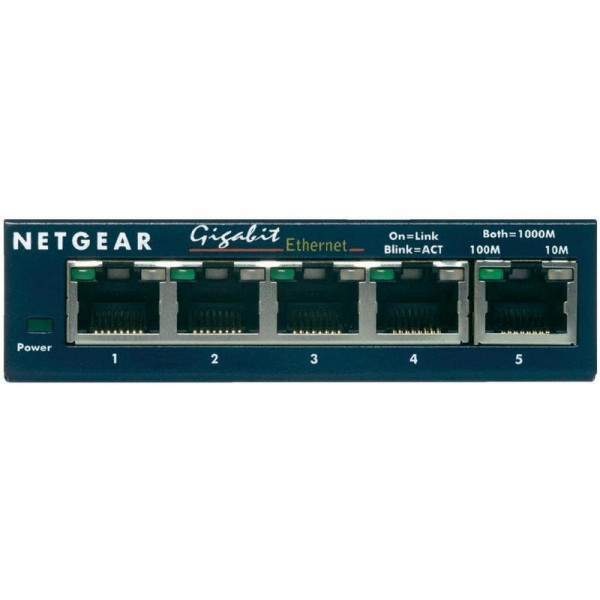 Netgear GS105GE switch prosafe 5p Gigabit metálico - Imagen 2