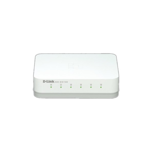 D-Link GO-SW-5G Switch 5 porte 10/100/1000Mbps G - Immagine 1
