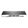 24-ports 10/100/1000mbps Including 12p Poe And 4 Combo 1000base-t /sfp - Imagen 1