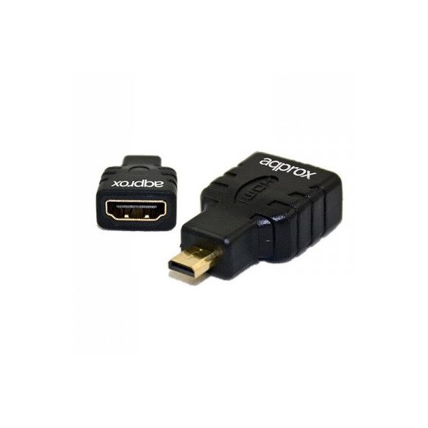 approx APPC19 Adaptador  HDMI a Micro HDMI - Imagen 1