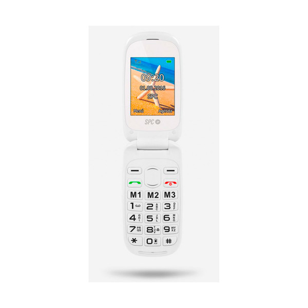 Spc 2304B Harmony White Mobile con coperchio / Dual Sim / OS - Immagine 5