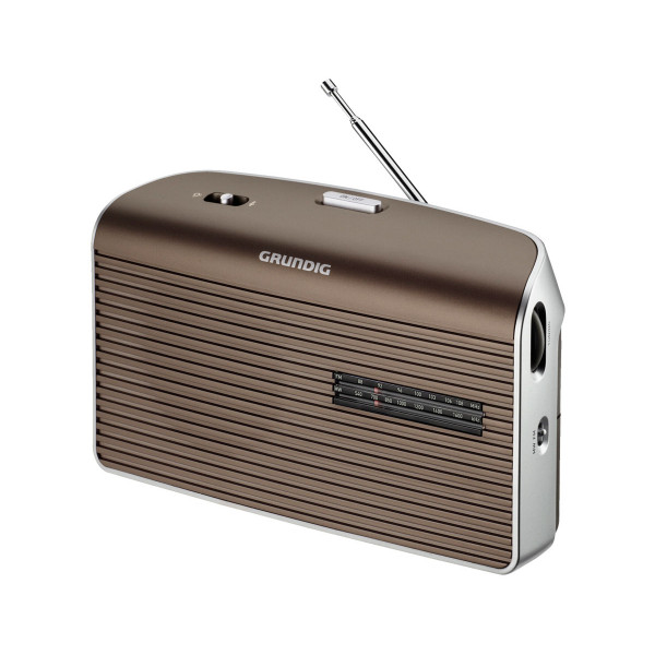Grundig Music 60 Brown Radio AM / FM Desktop PORT Data con altoparlante - Immagine 1