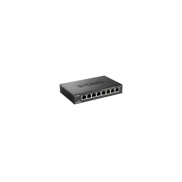 8-port 10/100mbps Unmanaged Switch - Metal Housing - Imagen 2