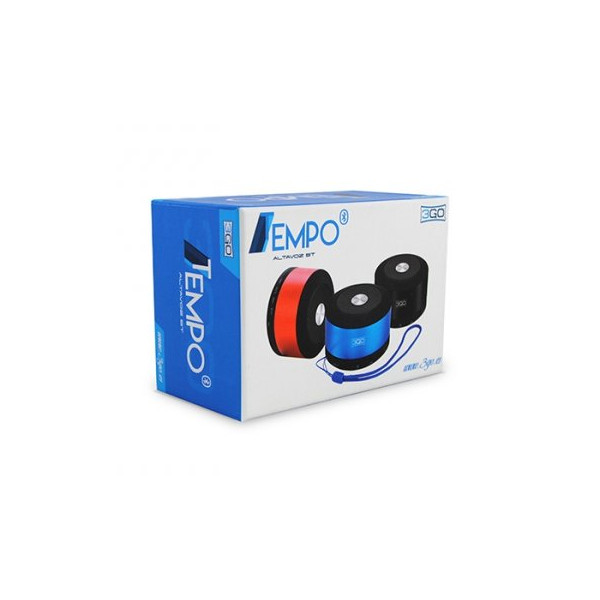 3GO Altavoz Tempo Bluetooth 4.0 Micro sd Negro - Imagen 5