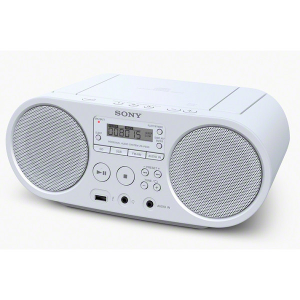 Boombox 2W+2W MP3 WHITE - Imagen 1