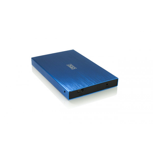 Box HDD esterno 2.5 Sata-usb 3go Blu