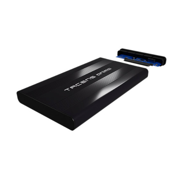 Negro, WEIWEITOE Caja de ABS de Caja Externa SATA USB3.0 HDD de 2.5 Pulgadas para Disco Duro de Disco Duro Capacidad de 3TB 