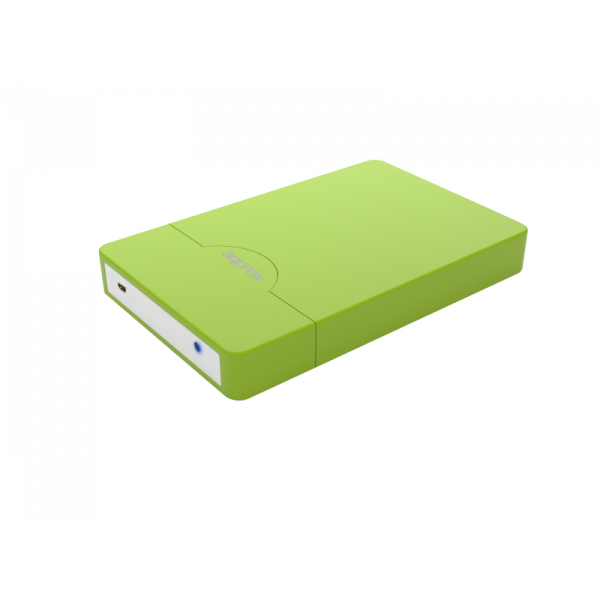 Custodia esterna per HDD 2.5" Sata-usb 3.0 APPROX verde - Immagine 1