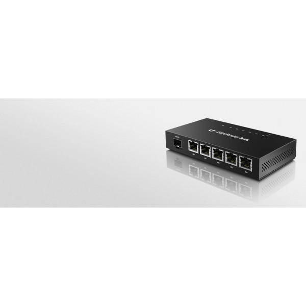 Ubiquiti Networks ER-X-SFP Ethernet Nero router - Immagine 1