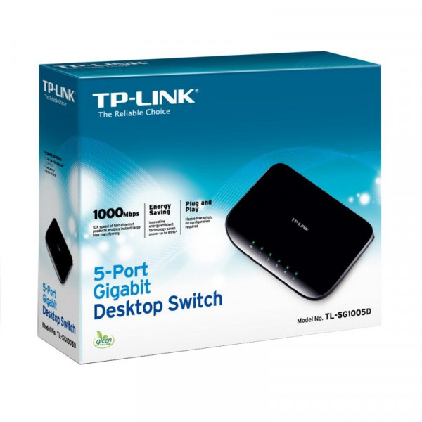 TP-LINK TL-SG1005D Switch 5xGB - Immagine 4