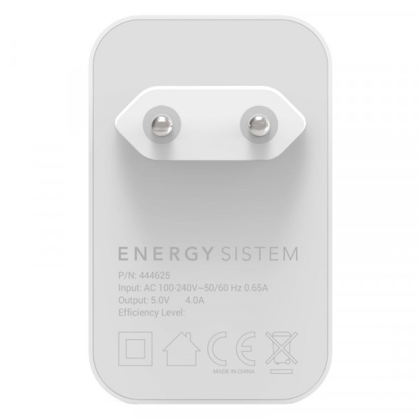 Energy Sistem Cargador Home 4.0A Quad USB - Imagen 4