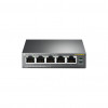 TP-LINK TL-SG1005P Gigabit Ethernet non gestita (10/100/1000) Power over Ethernet (PoE) Switch nero - Immagine 1