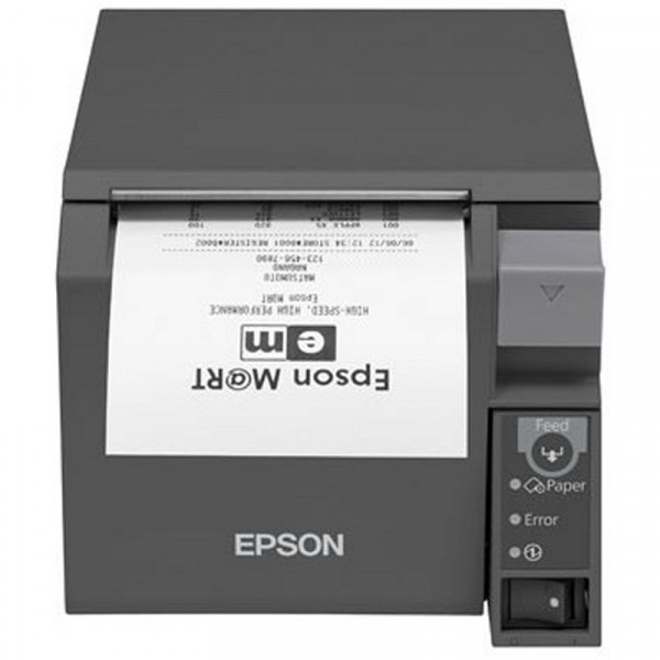 Epson Impresora Tiquets TM-T70II Usb+RS232 Negra - Imagen 2