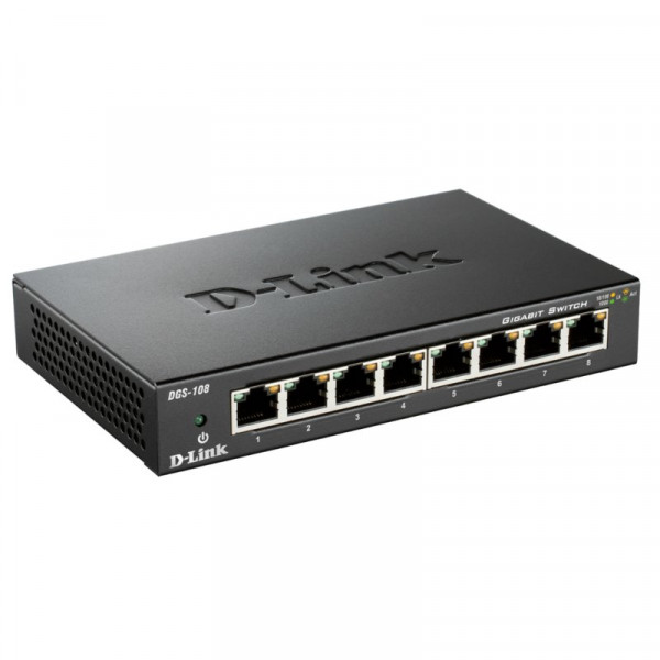 D-Link DGS-108 Switch 8xGB Metal - Immagine 4