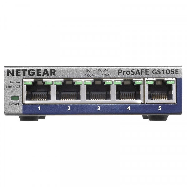 Netgear GS105E-200PES Switch 5xGB - Imagen 4