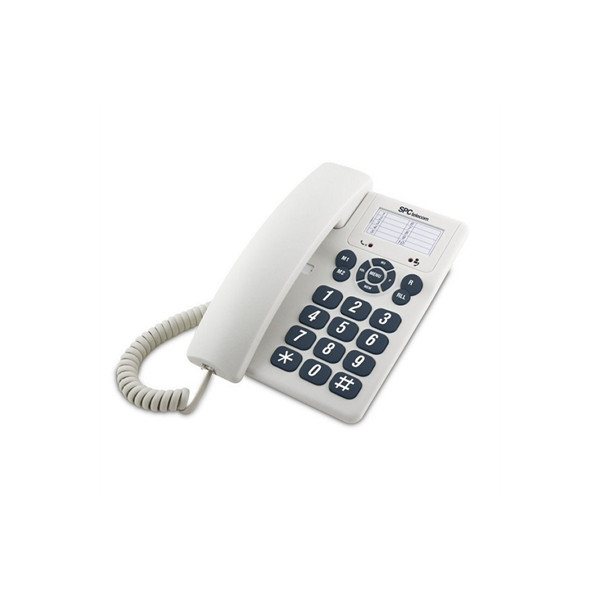 SPC 3602B Telefono ORIGINAL 3M ML LCD Blanco - Imagen 3