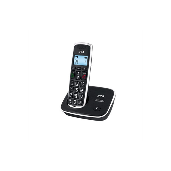 SPC 7608N Telefono DECT CONFORT KAISER Nero - Immagine 3