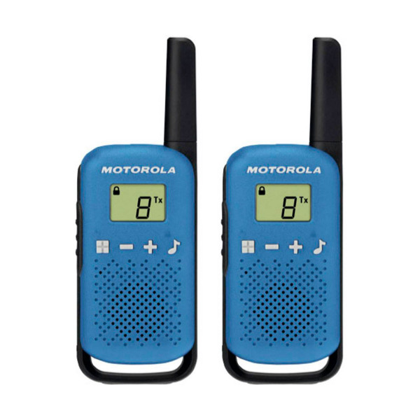 Motorola Talkabout T42 Blue Walkie Talkie 4km 16 canali LCD Screen - Immagine 1