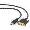 Gembird Cavo da HDMI (M) a DVI (M) 18 + 1p One Link 1.8 - Immagine 1