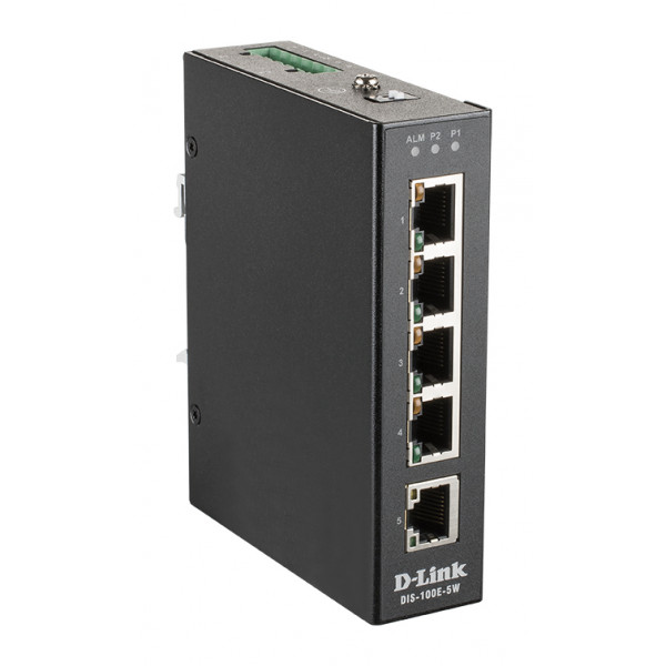 5 Port Unmanaged Switch with 5 x 10/100 - Imagen 1
