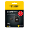 Intenso 3423490 Micro SD UHS-I Premium 64GB w / adap - Immagine 3