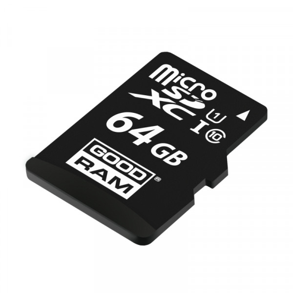 Goodram M1AA Micro SD classe 10 64GB w / adattare - Immagine 2