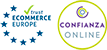 Das Unternehmen ist Confianza Online beigetreten und trägt das Ecommerce Europe Trustmark-Siegel