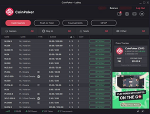 CoinPoker, la sala blockchain de poker online 